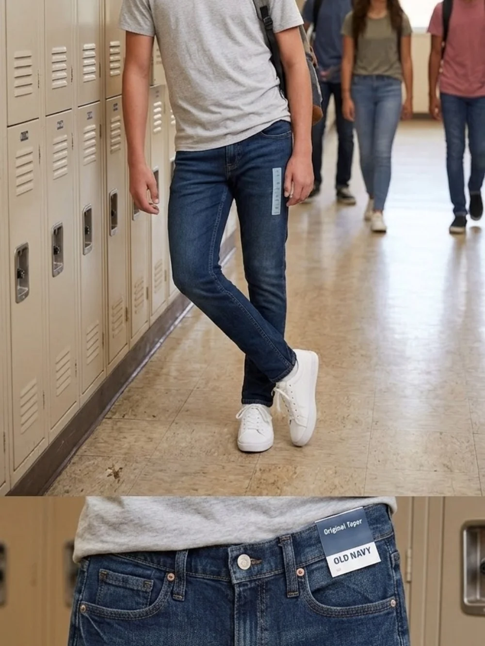 Old Navy Boys Blue Slim Straight Jeans     KP 4